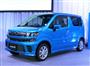 スズキが発売した新型「ワゴンＲ」＝１日、東京都渋谷区