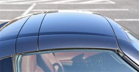 ルーフの分割線。これがどう折りたたまれるのか…ロードスターＲＦ