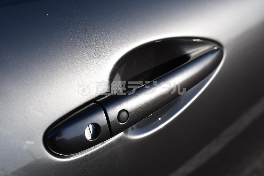 ドアノブ。それにしてもいい色。ロードスターＲＦ