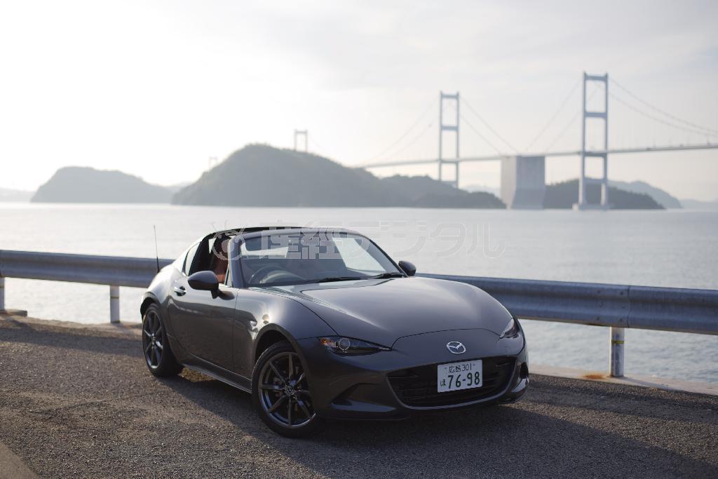 来島海峡大橋とロードスターＲＦ