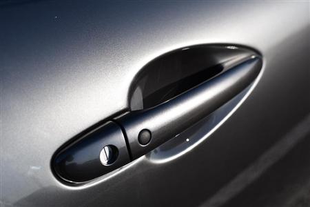 ドアノブ。それにしてもいい色。ロードスターＲＦ