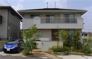 居住実験を行っている住宅=奈良県王寺町 居住実験を行っている住宅=奈良県王寺町