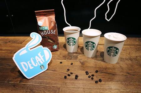 スターバックスコーヒージャパンが発売したデカフェのコーヒー
