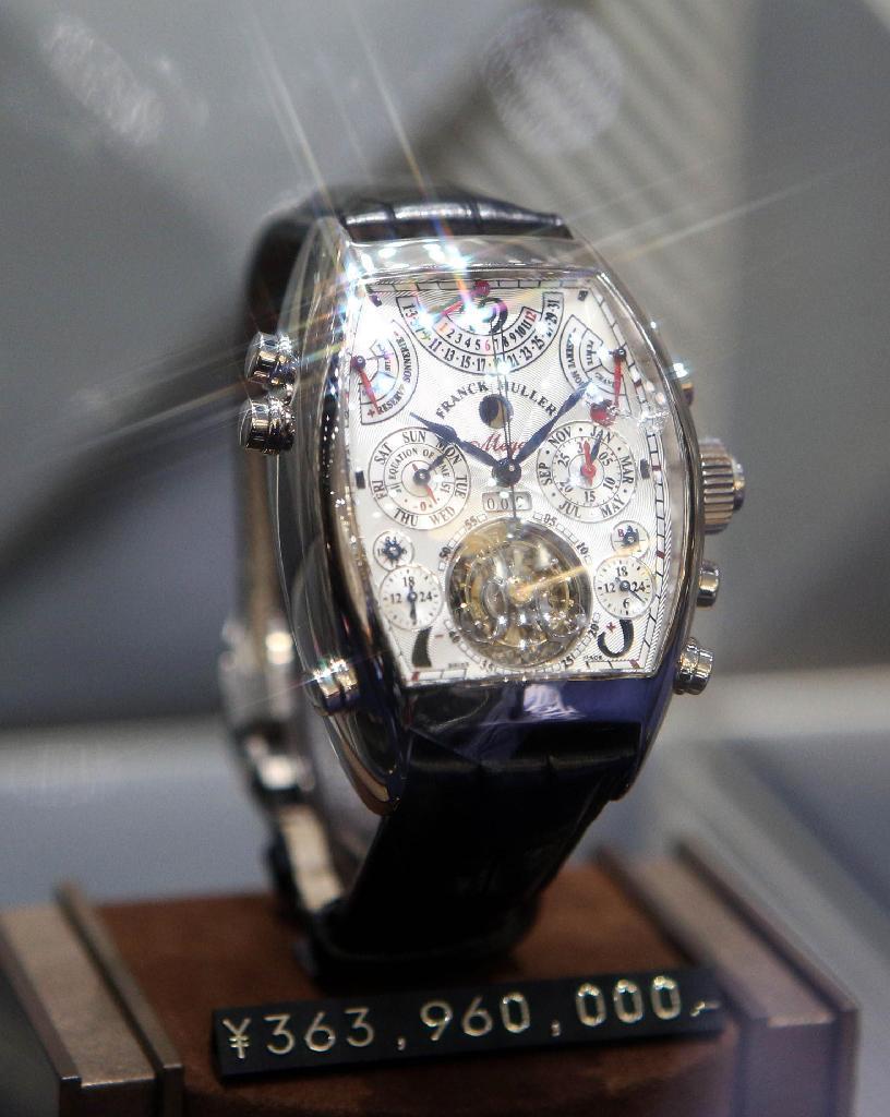 フランク・ミュラーの時計