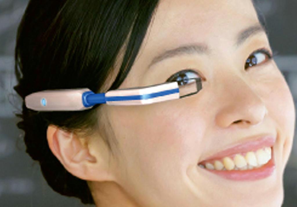 ウエストユニティスが開発した単眼タイプのディスプレー端末「ピコリンカー」