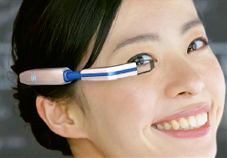 ウエストユニティスが開発した単眼タイプのディスプレー端末「ピコリンカー」