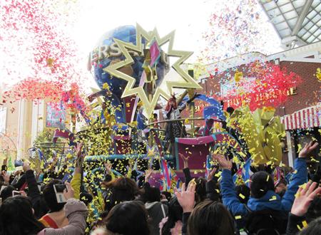 連日大盛況のユニバーサル・スタジオ・ジャパン（USJ）