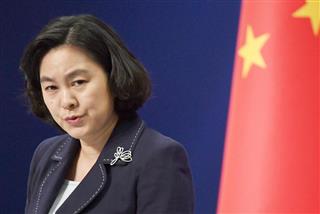 華春瑩副報道局長＝２０１６年１２月２９日（共同）