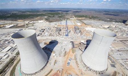 ウェスチングハウス・エレクトリックが米ジョージア州で建設中の原子力発電所