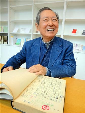 大岡信さん＝２０１０年５月、静岡県三島市（植木芳和撮影）