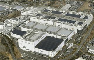 シャープの亀山工場=三重県亀山市 シャープの亀山工場=三重県亀山市