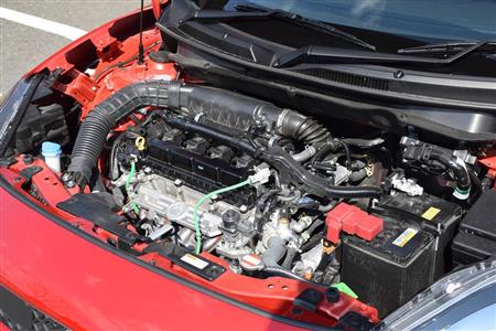 主動力源の１．２Ｌ直４エンジン