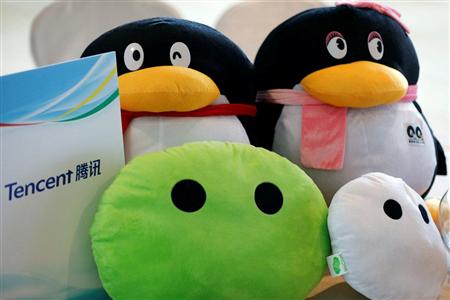 テンセントのイメージマスコット（ロイター）