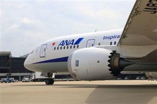 全日空のボーイングB787-8(同社提供) 全日空のボーイングB787-8(同社提供)