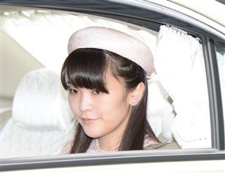 秋篠宮ご夫妻の長女、眞子さま（寺河内美奈撮影）