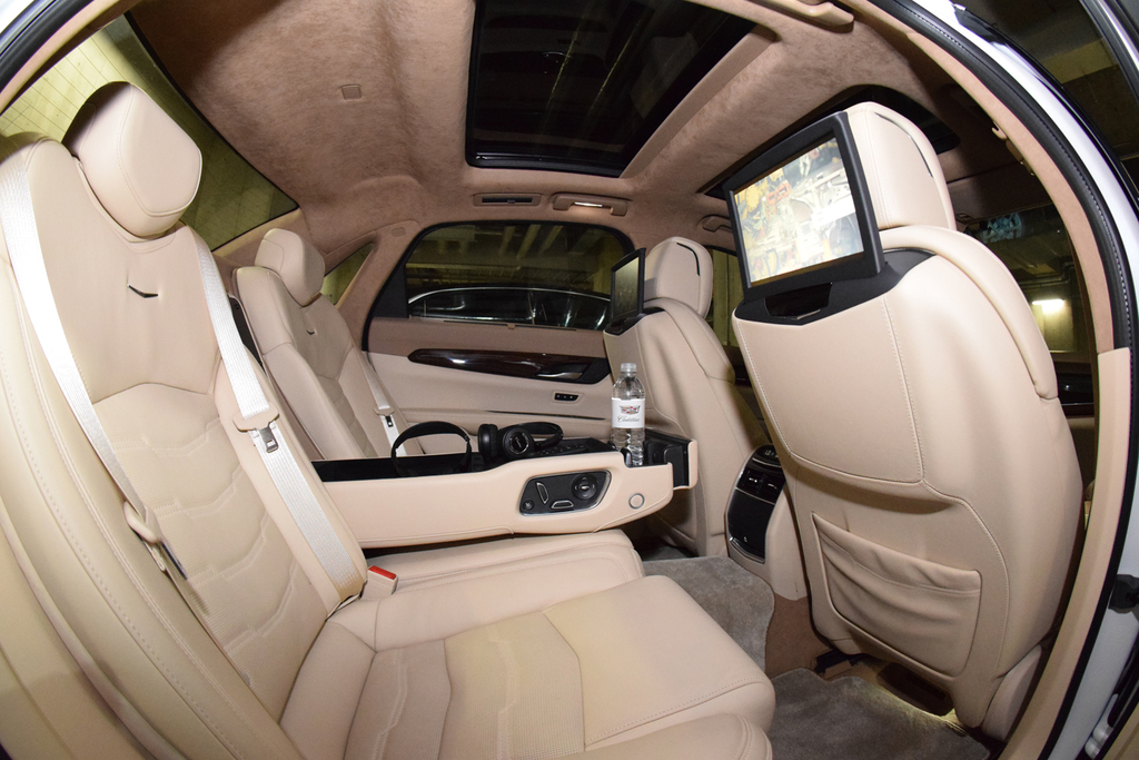 広々としたリヤスペース（魚眼レンズを使用）