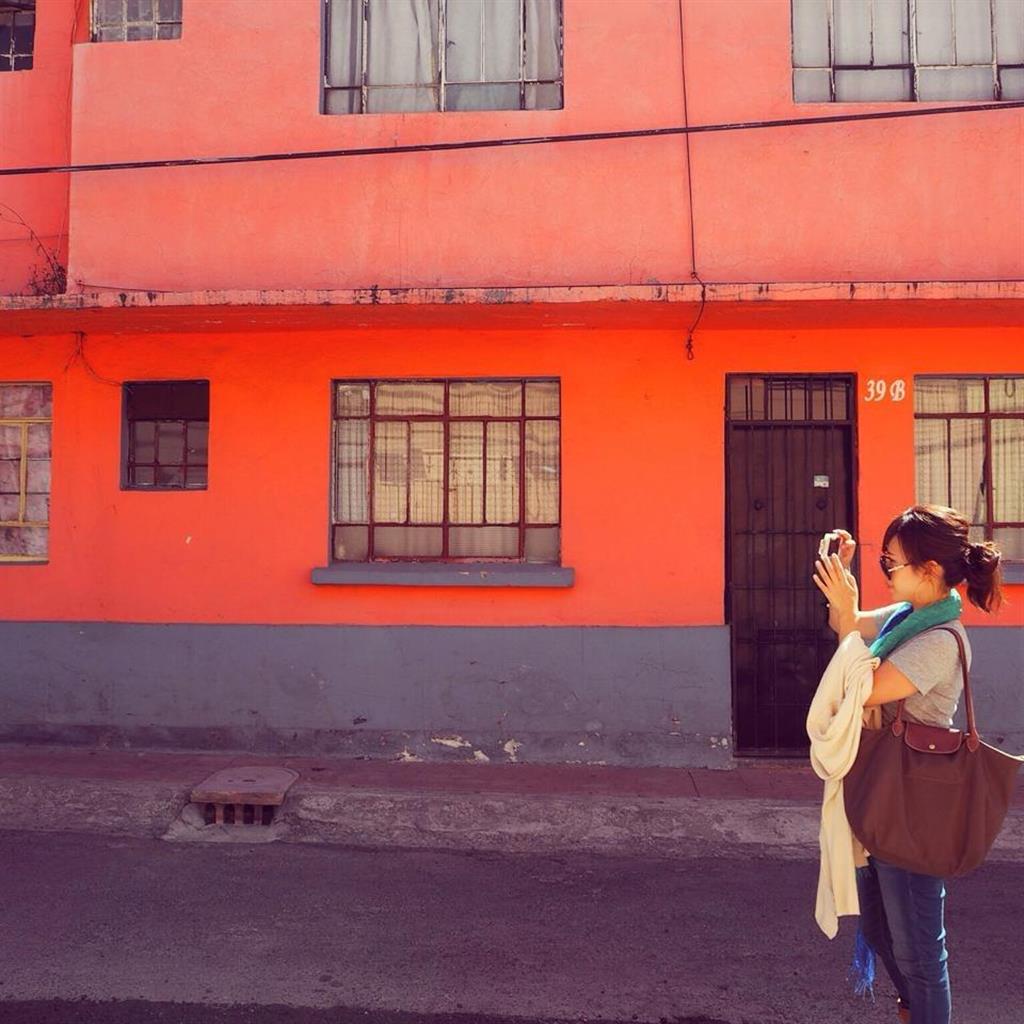 木村さん。メキシコのグアナファトにて