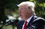 パリ協定からの脱退を発表するドナルド・トランプ米大統領。背景には中国経済の追い上げに対する焦りがあるとみられる＝１日、米ワシントンのホワイトハウス・ローズガーデン（ロイター）