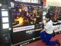 有機ＥＬパネルを採用したソニーの４Ｋテレビ＝１０日、東京・秋葉原