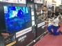 有機ＥＬパネルを採用したソニーの４Ｋテレビ＝１０日、東京・秋葉原