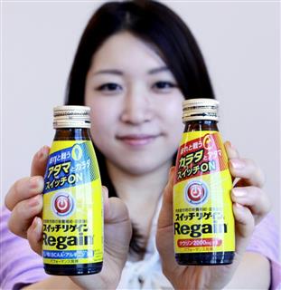 第一三共ヘルスケアが発売したドリンク剤「スイッチリゲイン」