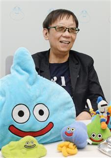人気ゲームドラゴンクエストシリーズの生みの親でゲームデザイナーの堀井雄二氏＝東京都新宿区（伴龍二撮影）