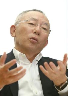 ファーストリテイリングの柳井正社長（荻窪佳撮影）