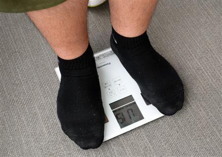 杉渕が体重計に乗ったらまさかの「Ｕ１５」…。こちらは体重計が壊れないかが心配