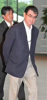 河野太郎外相（斎藤良雄撮影）