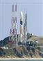 「みちびき３号機」を載せたＨ２Ａロケット３５号機＝１９日午前１０時２分、鹿児島県の種子島宇宙センター