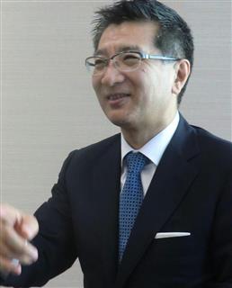 日本通信の福田尚久社長 日本通信の福田尚久社長