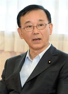 自民党の谷垣禎一前幹事長＝２０１６年６月１７日、東京・永田町（斎藤良雄撮影）