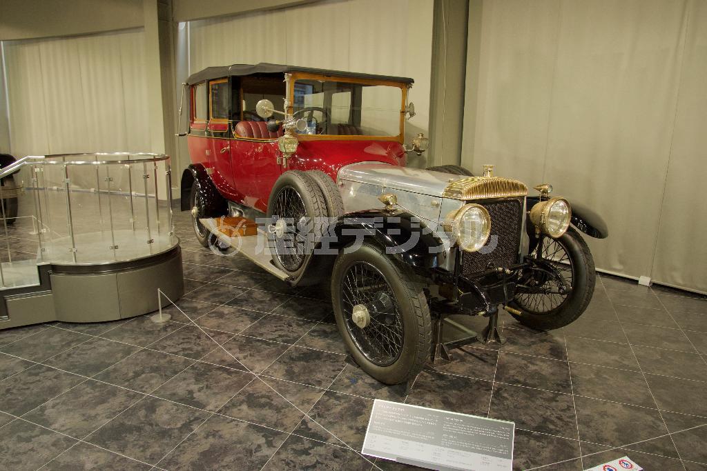 デイムラー・タイプ４５（１９２０年・英）。トヨタ博物館