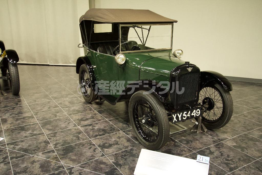 オースチン・セブン“チャミー”（１９２４年・英）。トヨタ博物館