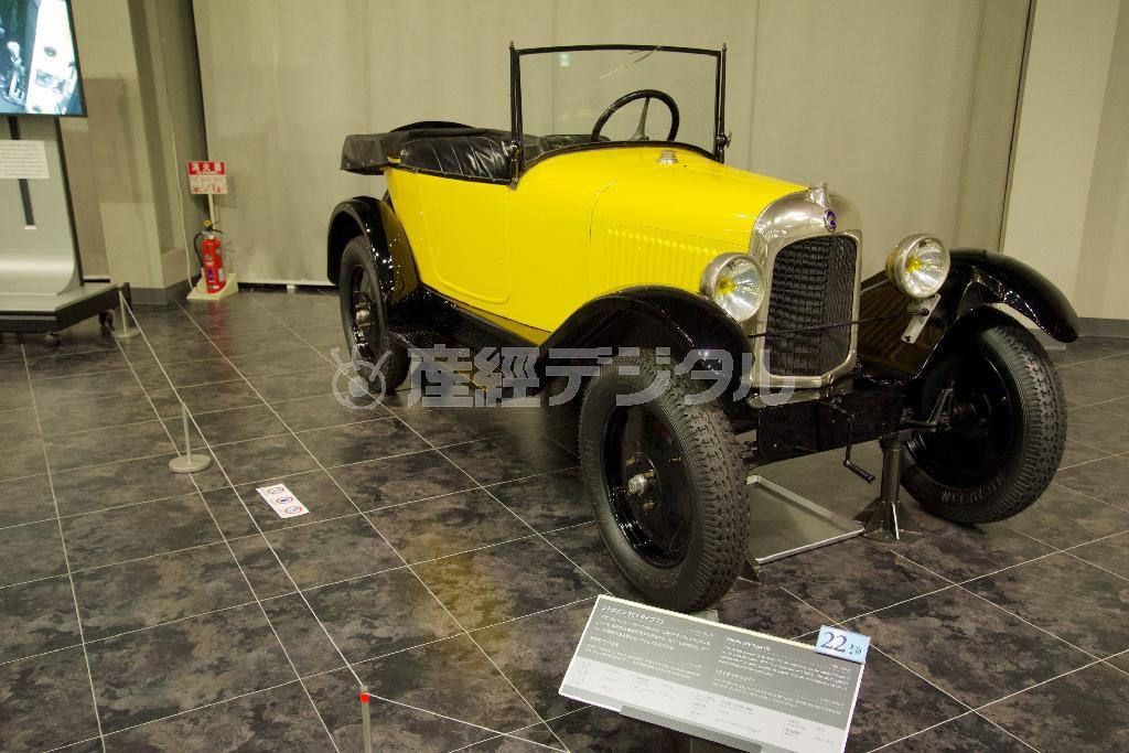 シトロエン・５ＣＶタイプＣ３（１９２５年・仏）。トヨタ博物館