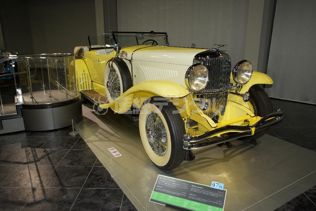 デューセンバーグ・モデルＪ（１９２９年・米）。トヨタ博物館