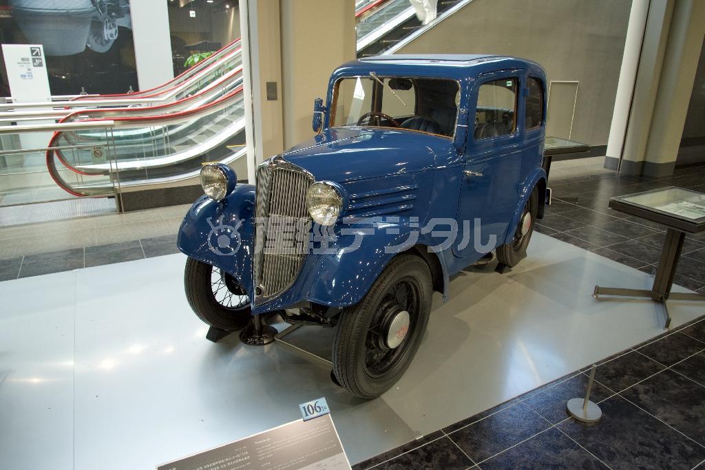 筑波号東京自動車製造株式会社製（１９３５年・日本）。トヨタ博物館