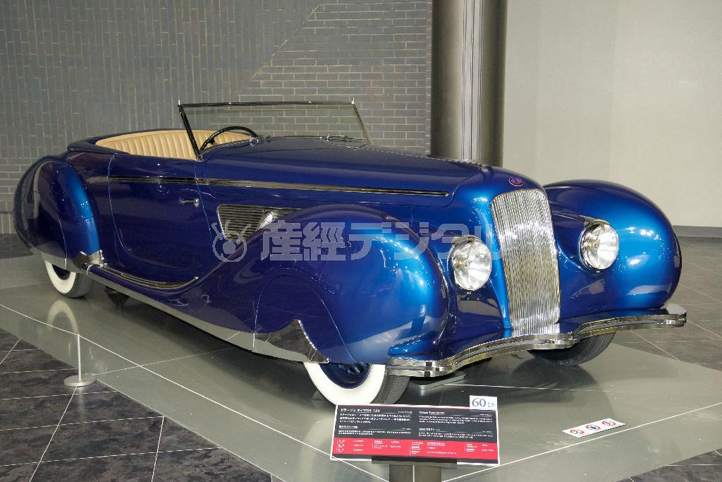 ドラージュ・タイプＤ８－１２０（１９３９年・仏）。トヨタ博物館