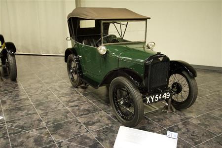 オースチン・セブン“チャミー”（１９２４年・英）。トヨタ博物館