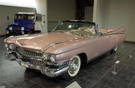 経済的に第二次世界大戦で“独り勝ち”した米国の豊かさを象徴する一台。キャデラック・エルドラドビアリッツ（１９５９年・米）。トヨタ博物館