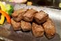 熟成肉を使ったサイコロステーキ