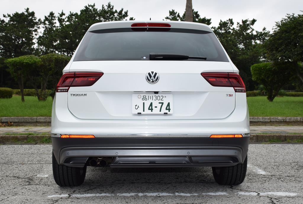 リヤビューを精悍に見せるダークテールランプがかっこいい