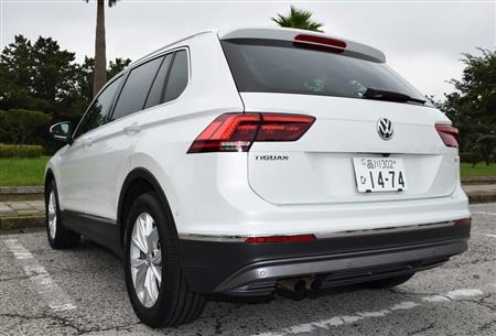 全体的に厚みが増した印象の新型ティグアン。直線が持つシャープさ、力強さを生かしたデザインだ