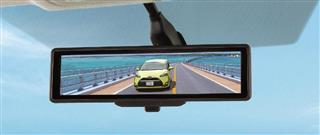 パナソニックが量産出荷を開始した「電子インナーミラー」のイメージ（同社提供）