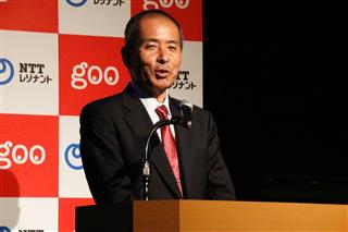 ＮＴＴレゾナントの若井昌宏社長は戦略説明会で「ユーザーの目的や行動、生活シーンによってユーザーに最適化された“おもてなし”を意識したサービス展開を目指している」と話した