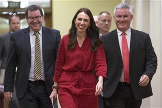 ニュージーランドで９年ぶりに政権を奪還する労働党のアーダン党首（ＡＰ）