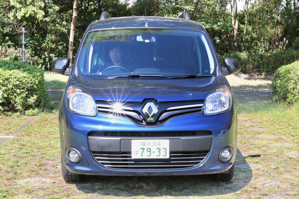 何となくトゥインゴにも見える顔つきだ（デザイナーはどちらの車種もローレンス・ヴァン・デン・アッカー氏）