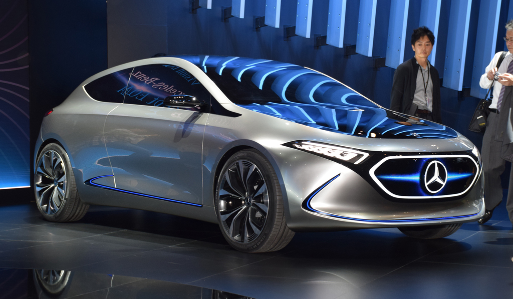 メルセデス・ベンツのコンセプトＥＱＡ