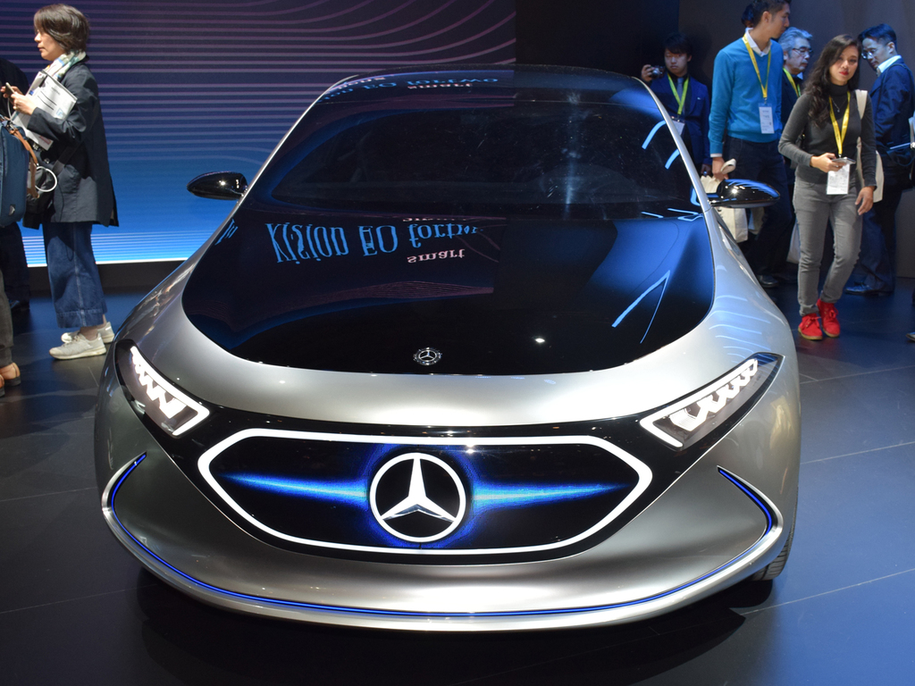 メルセデス・ベンツのコンセプトＥＱＡ