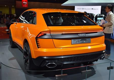 アウディのＱ８ｓｐｏｒｔｓｃｏｎｃｅｐｔ